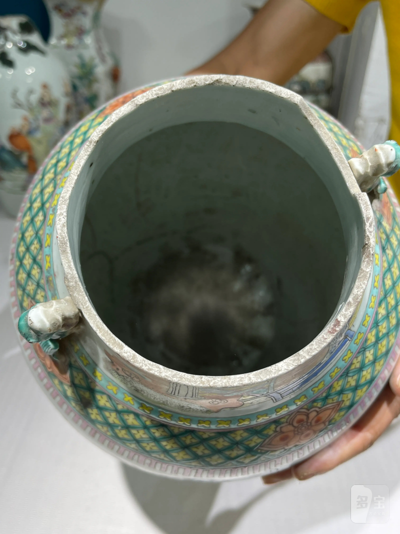 清代 粉彩人物纹瓷器一组十四件 - 图61